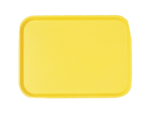 Cambro Fast Food Tray, Primrose Yellow, 11 7/8 X 16 1/8 inch -- 24 per case.