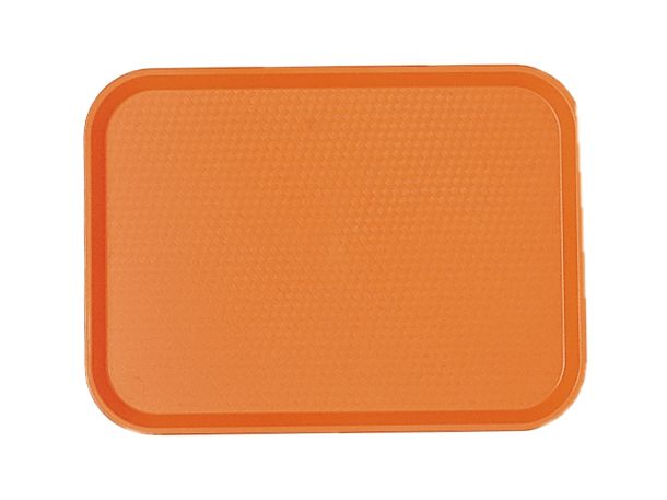 Cambro Orange Polypropylene Fast Food Tray, 13 13/16 X 17 3/4 Inch -- 12 Per Case