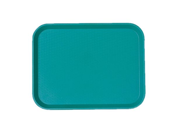 Cambro Teal Polypropylene Fast Food Tray, 13 13/16 X 17 3/4 Inch -- 12 Per Case