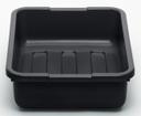 Cambro Poly Cambox, Black, 15 3/16 x 20 1/4 x 4 15/16 inch -- 12 per case.