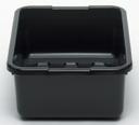 Cambro Poly Cambox, Black, 15 3/16 x 20 3/16 x 6 15/16 inch -- 12 per case.