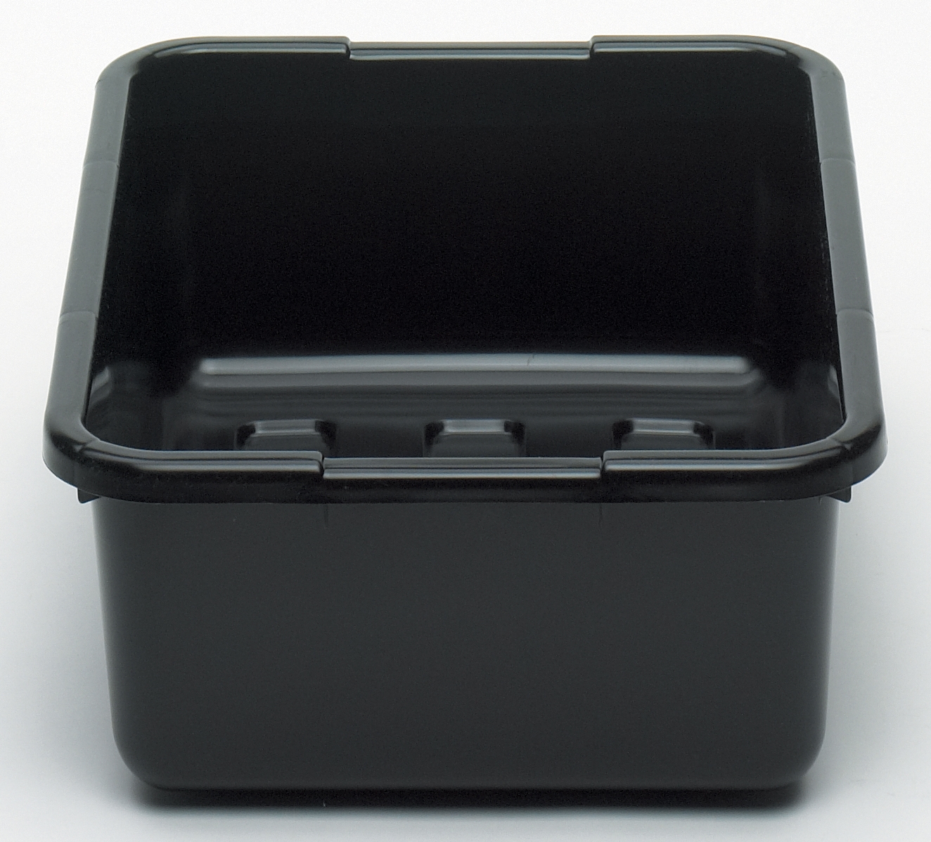 Cambro Poly Cambox, Black, 15 3/16 x 20 3/16 x 6 15/16 inch -- 12 per case.