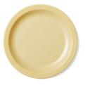 Cambro Plastic Narrow Rim Plate, Beige, 6 9/16 inch -- 48 per case.