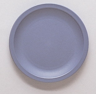 Cambro Narrow Rim Plate, Slate Blue, 9 inch -- 48 per case.