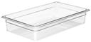 Camwear Full Size Food Pan, Clear, 13. 7 Quart -- 6 per case
