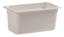 Camwear One Third Size Food Pan, White, 6 15/16 x 12 3/4 inch -- 6 per case