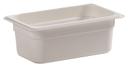 Camwear One Fourth Size Food Pan, White, 2.7 Quart -- 6 per case