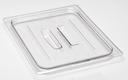 Camwear Cover with Handle for Half Size Food Pan, Clear -- 6 per case