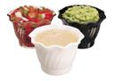 Cambro Swirl Bowl, Black, 5 Ounce -- 24 per case.