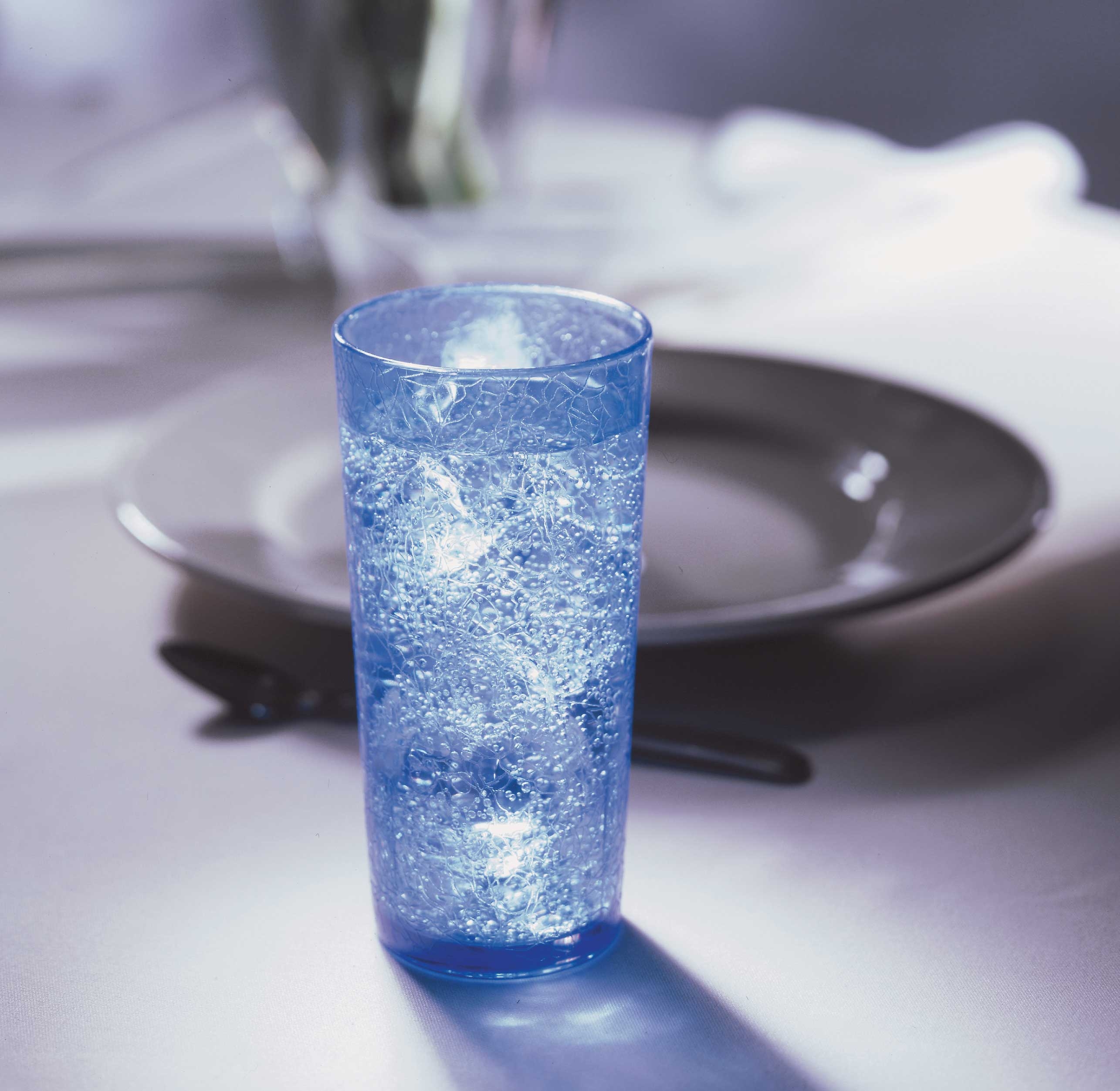 Del Mar Tumbler, Sapphire Blue, 16 Ounce -- 36 per case.