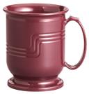 Cambro Shoreline Collection Mug, Cranberry, 8 Ounce -- 48 per case.