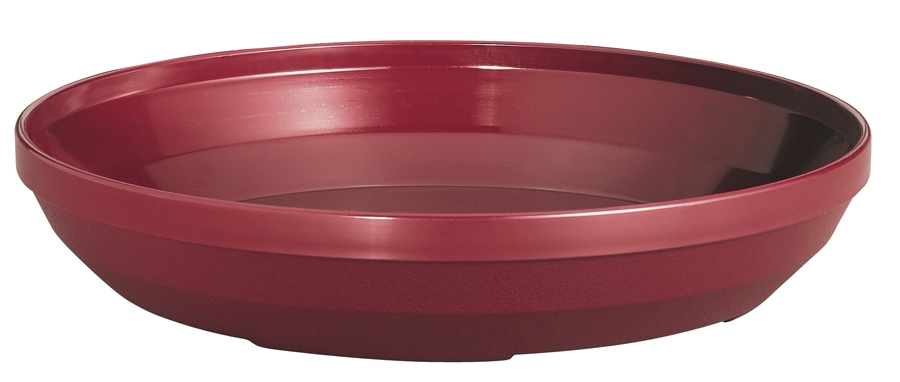 Cambro Shoreline Collection Pellet Underliner, Cranberry, 1 13/16 x 9 9/16 inch -- 12 per case