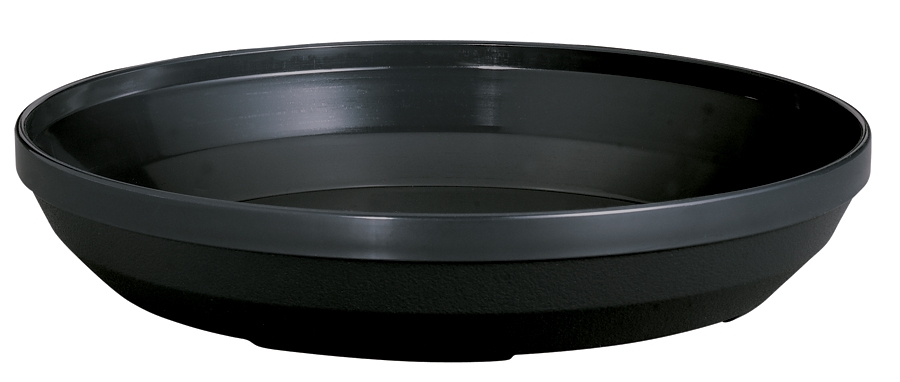 Cambro Shoreline Collection Pellet Underliner, Black, 1 13/16 x 9 9/16 inch -- 12 per case