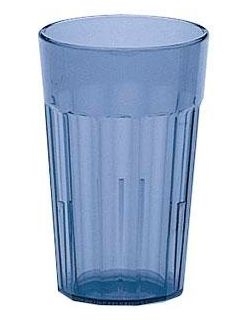 Cambro Newport Tumbler, Slate Blue, 14 Ounce -- 36 per case.
