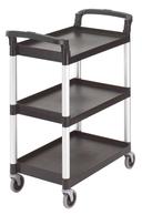 Cambro Kd Service Cart No Brake, Black -- each.