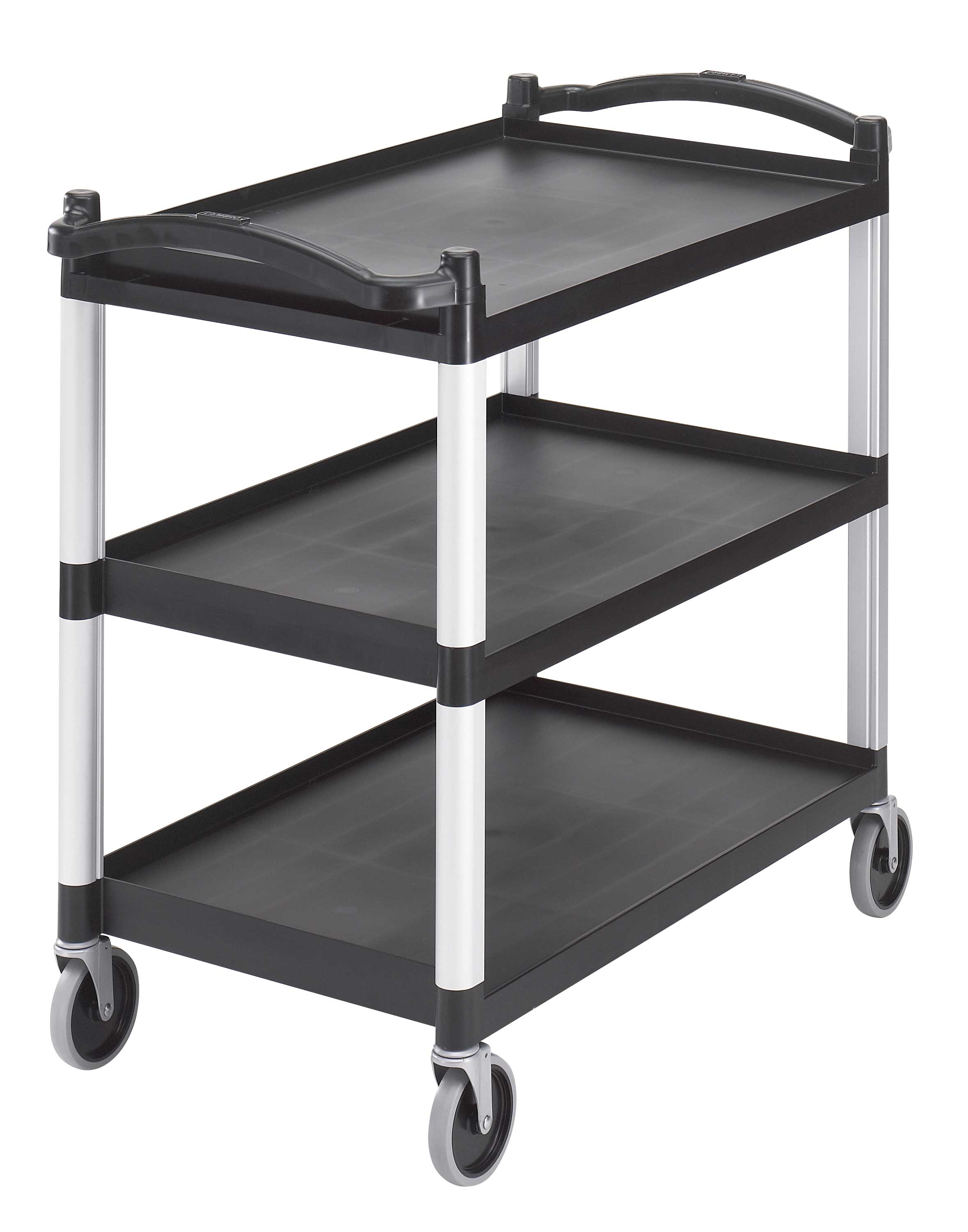 Cambro Kd Utility Cart with 5 inch Caster, Black.