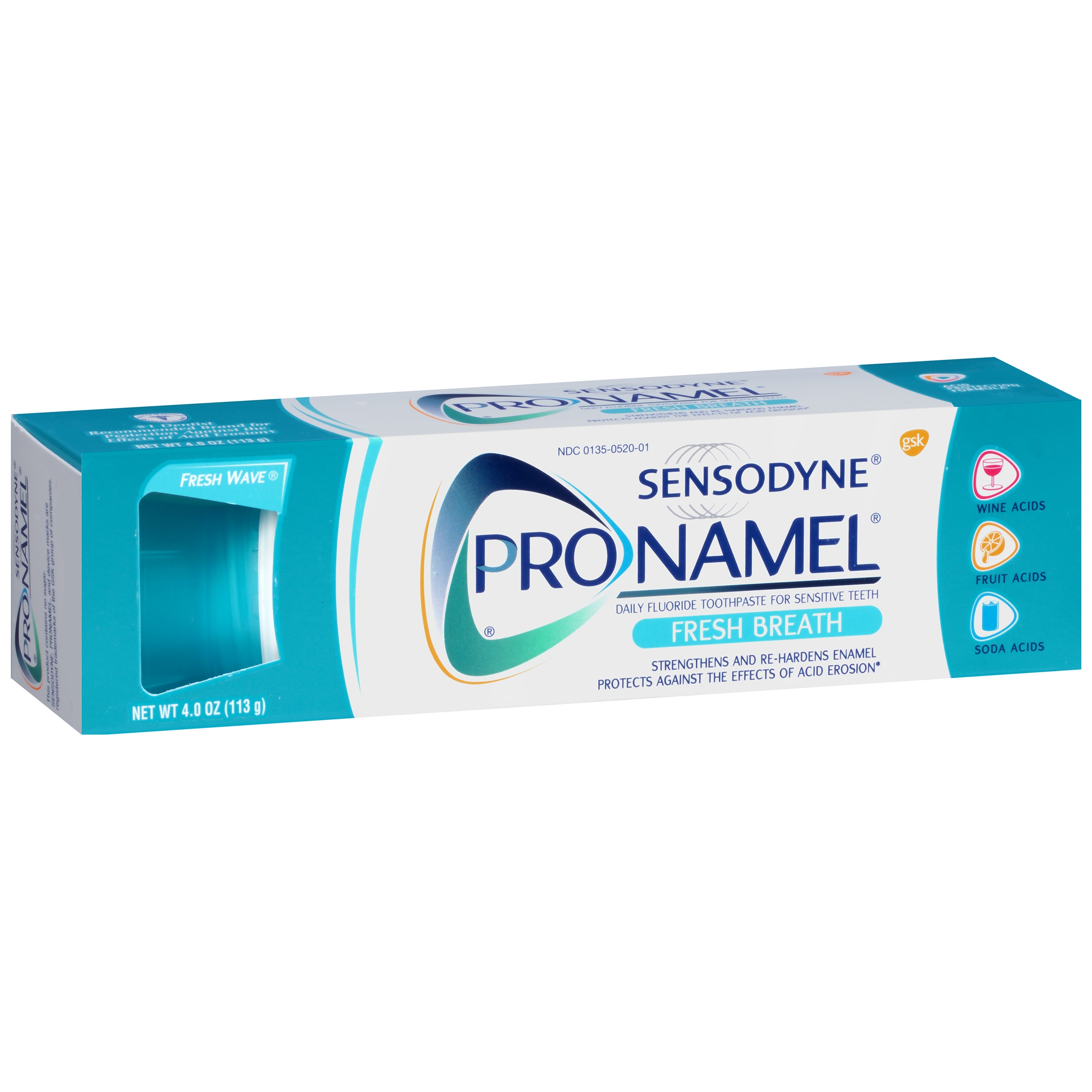 Pronamel Fresh Wave Fresh Breath Toothpaste, 4 Ounce -- 12 per case.