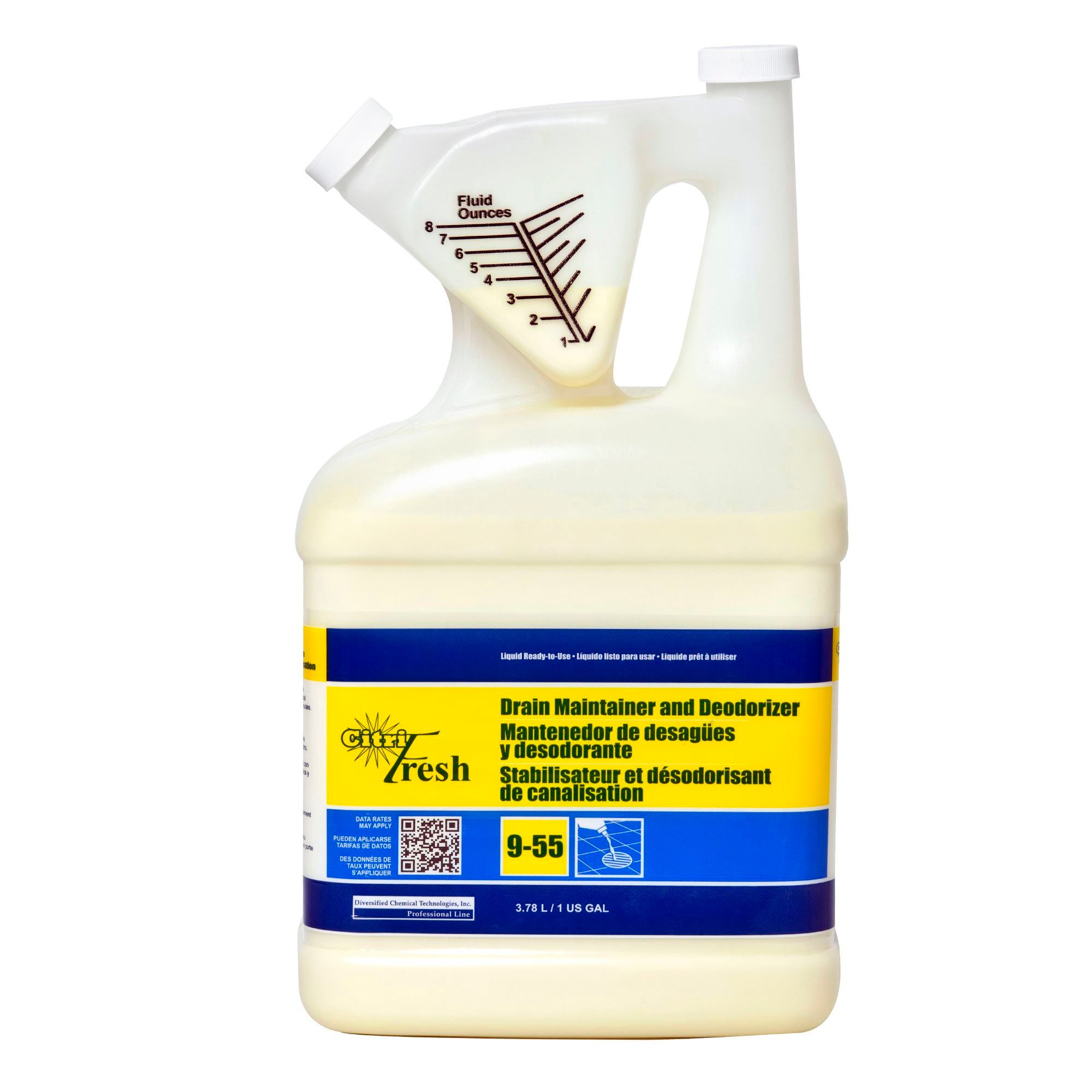 Diversified Chemicals Citifresh Drain Maintainer And Deodorizer, 1 Gallon -- 4 Per Case