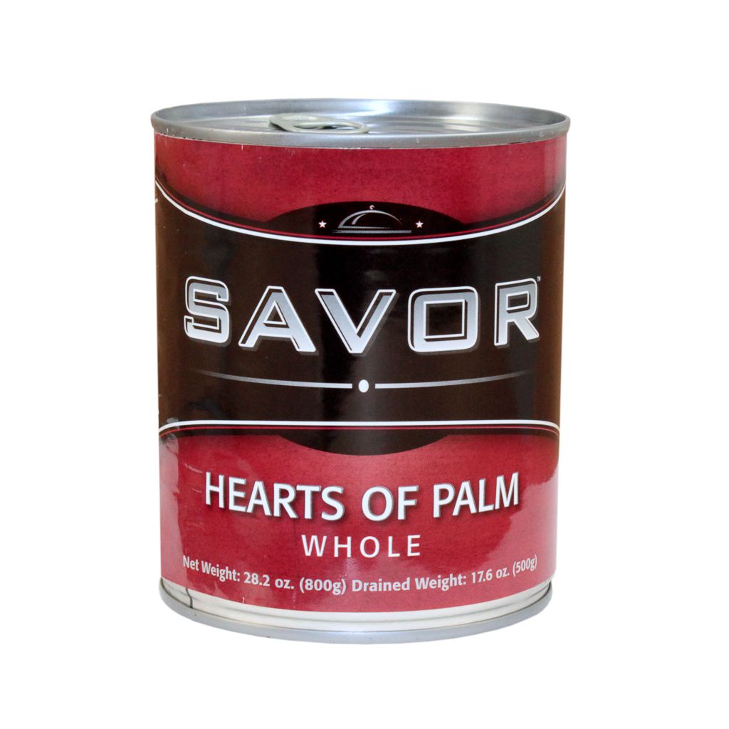 Savor Imports Whole Hearts Of Palm, 28 Ounce -- 12 Per Case
