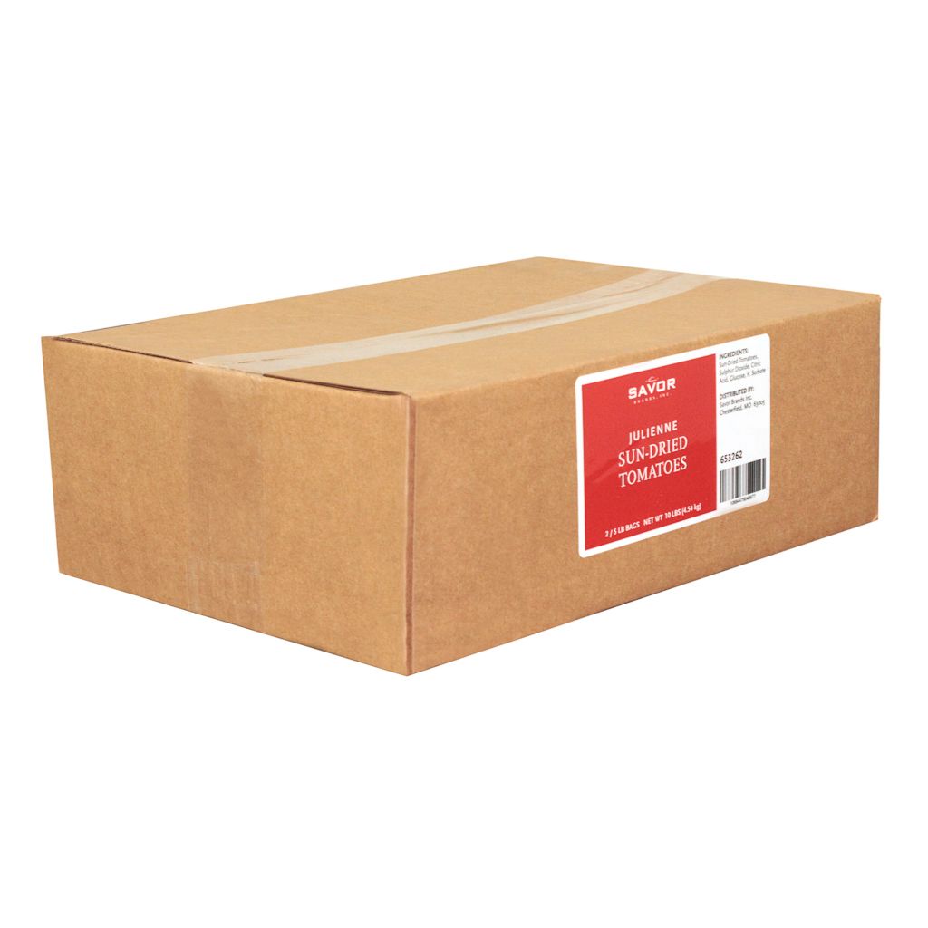 Savor Imports Sundried Tomato, Julienne Strips, 5 Pound -- 2 Per Case