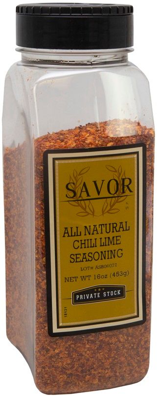 Savor Imports All Natural Chili Lime Seasoning, 1 Pound -- 6 Per Case