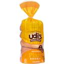 Udis Plain Bagel, 13.9 Ounce -- 8 per case.