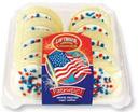 Lofthouse Patriotic White Frosted Sugar Cookie, 13.5 Ounce -- 15 per case.