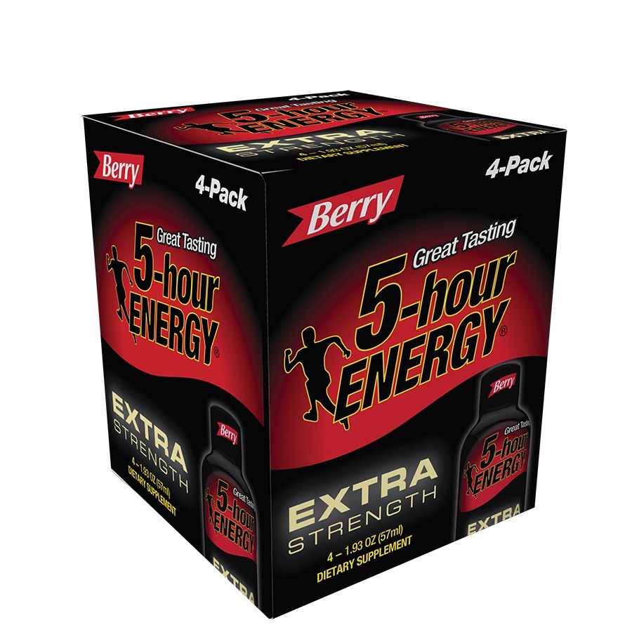 5 Hour Energy Extra Strength Shot, 2 Fluid Ounce -- 48 per case.