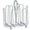 Tablecraft 4 Compartment Chrome Jelly Rack, 5 x 3.5 x 5.5 inch -- 12 per case