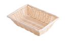 Tablecraft Natural Woven Rectangle Display Basket, 10.25 x 7.5 x 2.75 inch -- 12 per case