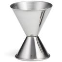 Tablecraft Stainless Steel Rolled Edge Jigger, 1 x 2 Ounce Capacity -- 6 per case