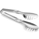 Tablecraft 18-8 Stainless Steel Squeeze Style Tong, 8.5 inch