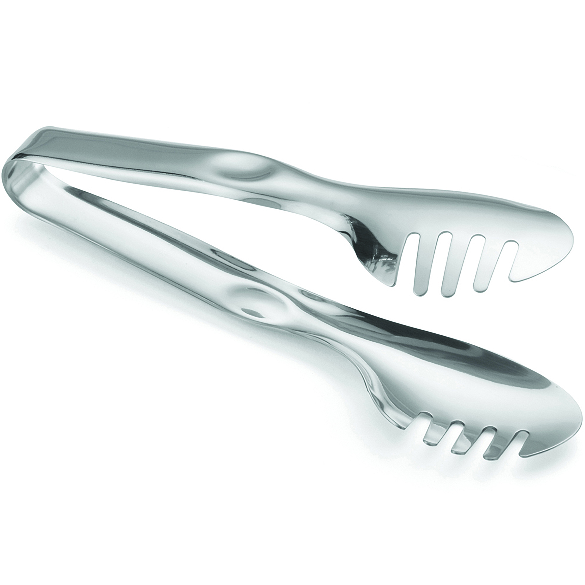 Tablecraft 18-8 Stainless Steel Squeeze Style Tong, 8.5 Inch