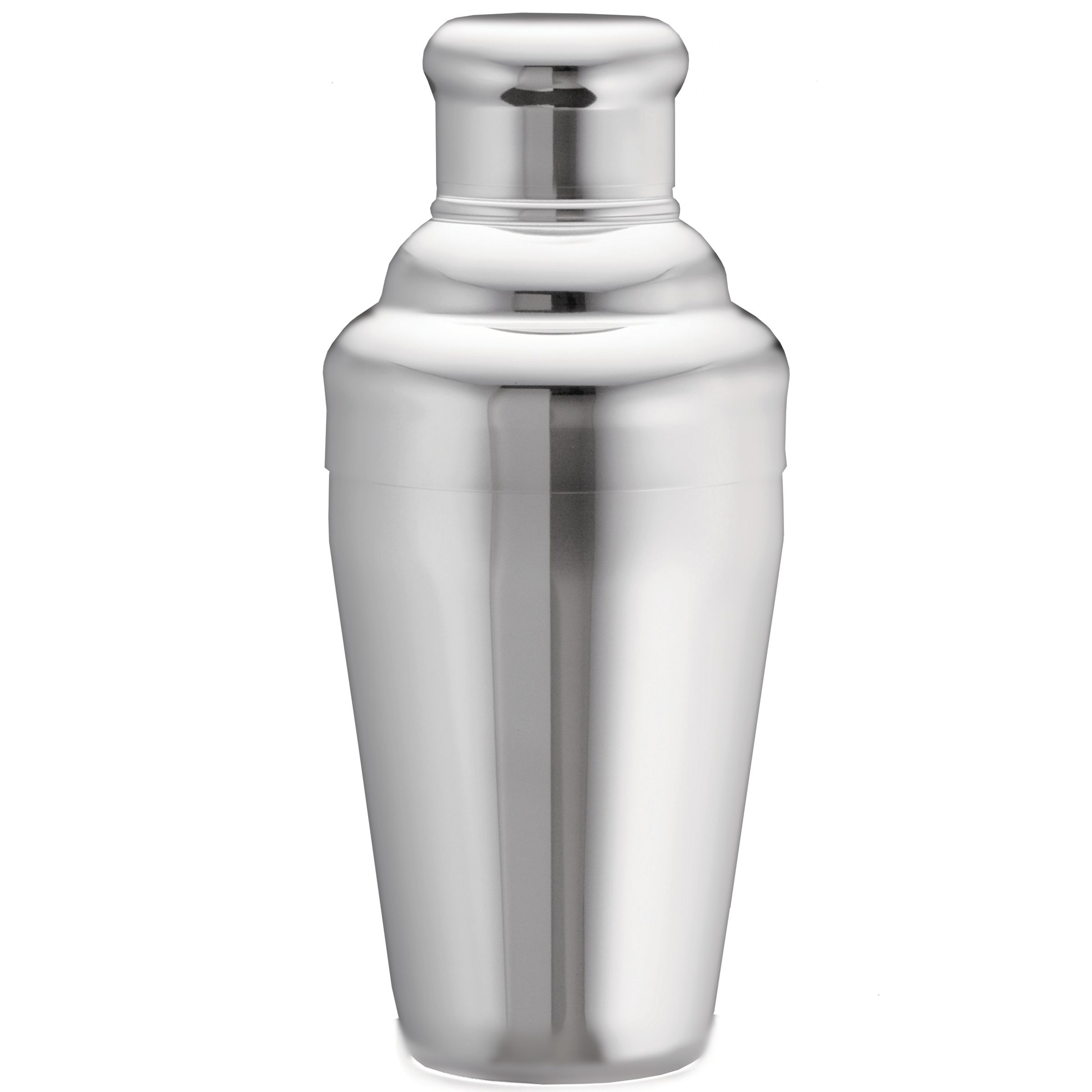 Tablecraft Stainless Steel Mirror Finish Premium Three Piece 12 Ounce Bar Shaker Set, 3 X 3 X 7.25 Inch -- 4 Per Case