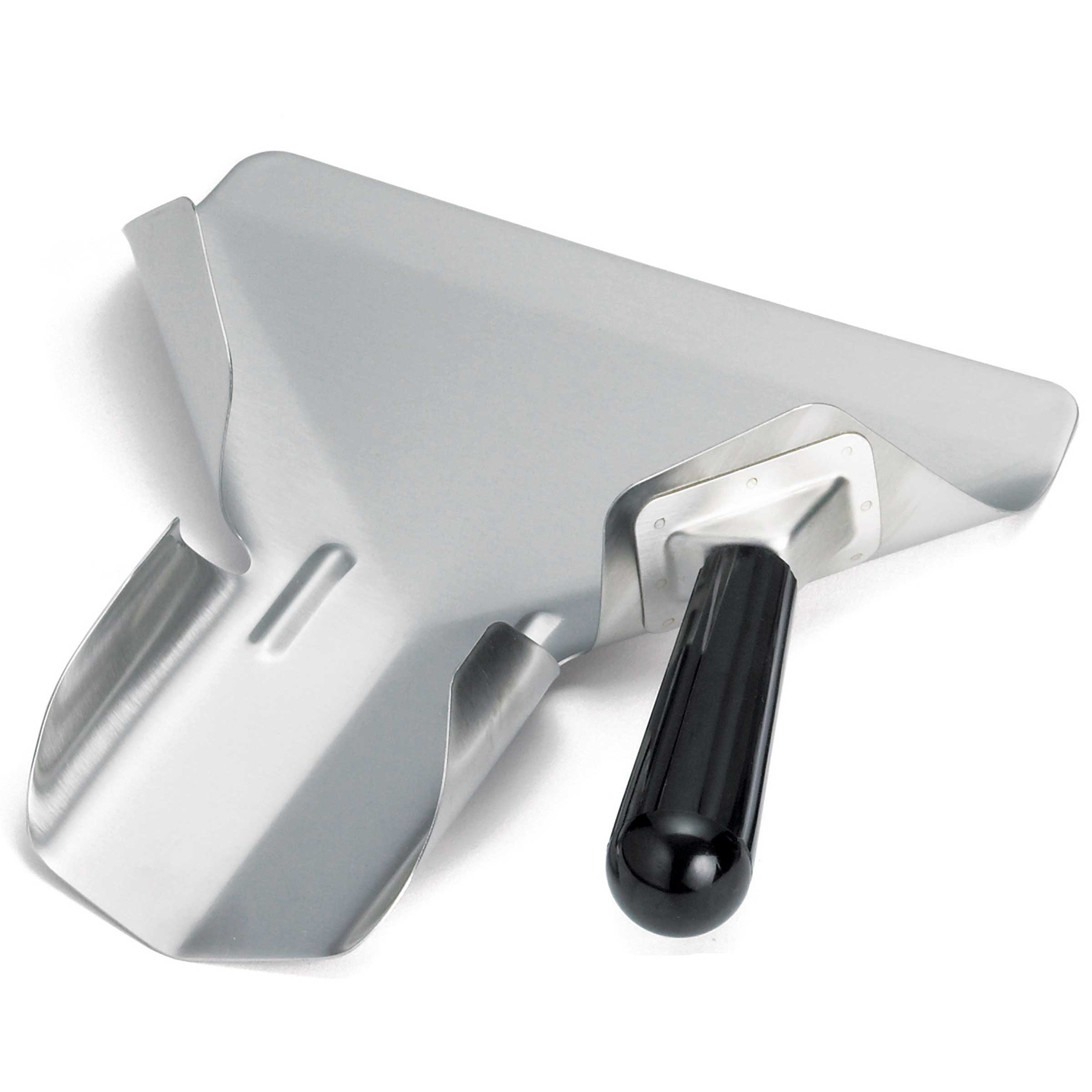 Tablecraft Stainless Steel Right Handle French Fry Bagging Scoop, 8.75 x 9.25 x 2.25 inch