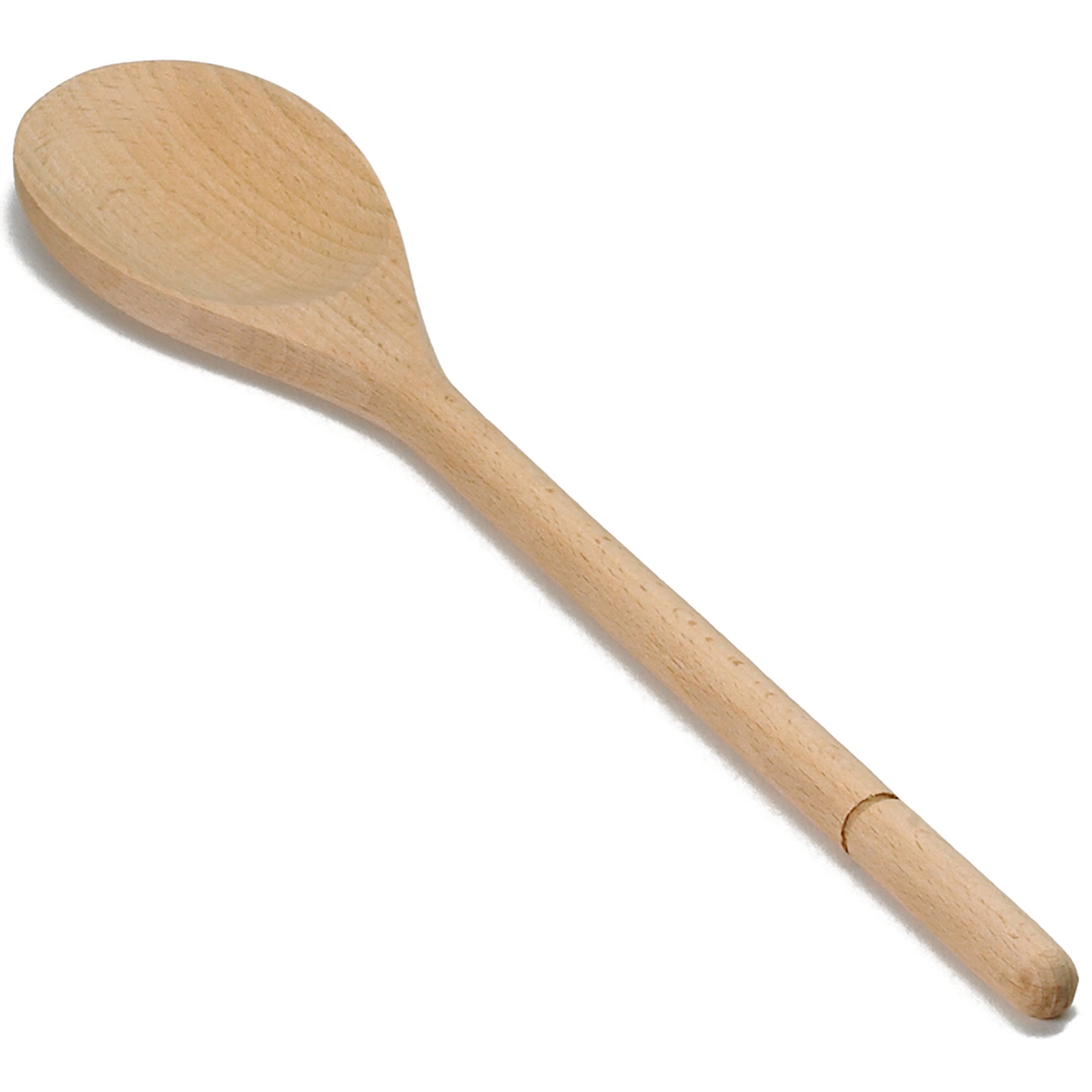 Tablecraft Beechwood Spoon, 12 inch -- 12 per case
