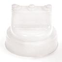 Tablecraft 63mm Three Tip Selectop Natural Top for Squeeze Bottles -- 12 per case