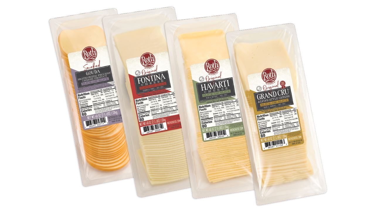 Roth Kase Signatures Seasoned And Open Smoked Havarti Plain Cheese, 2.5 Pound -- 4 Per Case