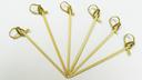 Goldmax Bamboo Flower Knot Pick, 4.75 inch -- 1000 per case.