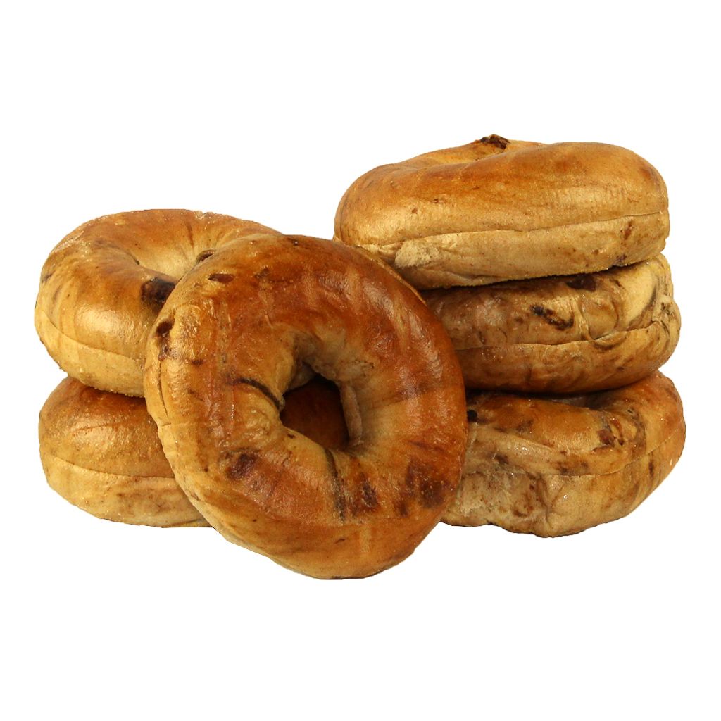 Just Bagels Sliced Cinnamon Raisin Bagel, 4 Ounce -- 48 Per Case