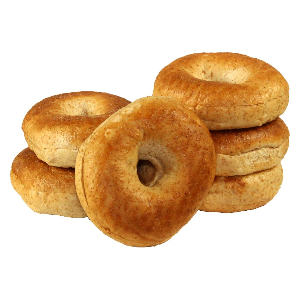 Just Bagels Sliced Whole Wheat Bagel, 4 Ounce -- 48 Per Case