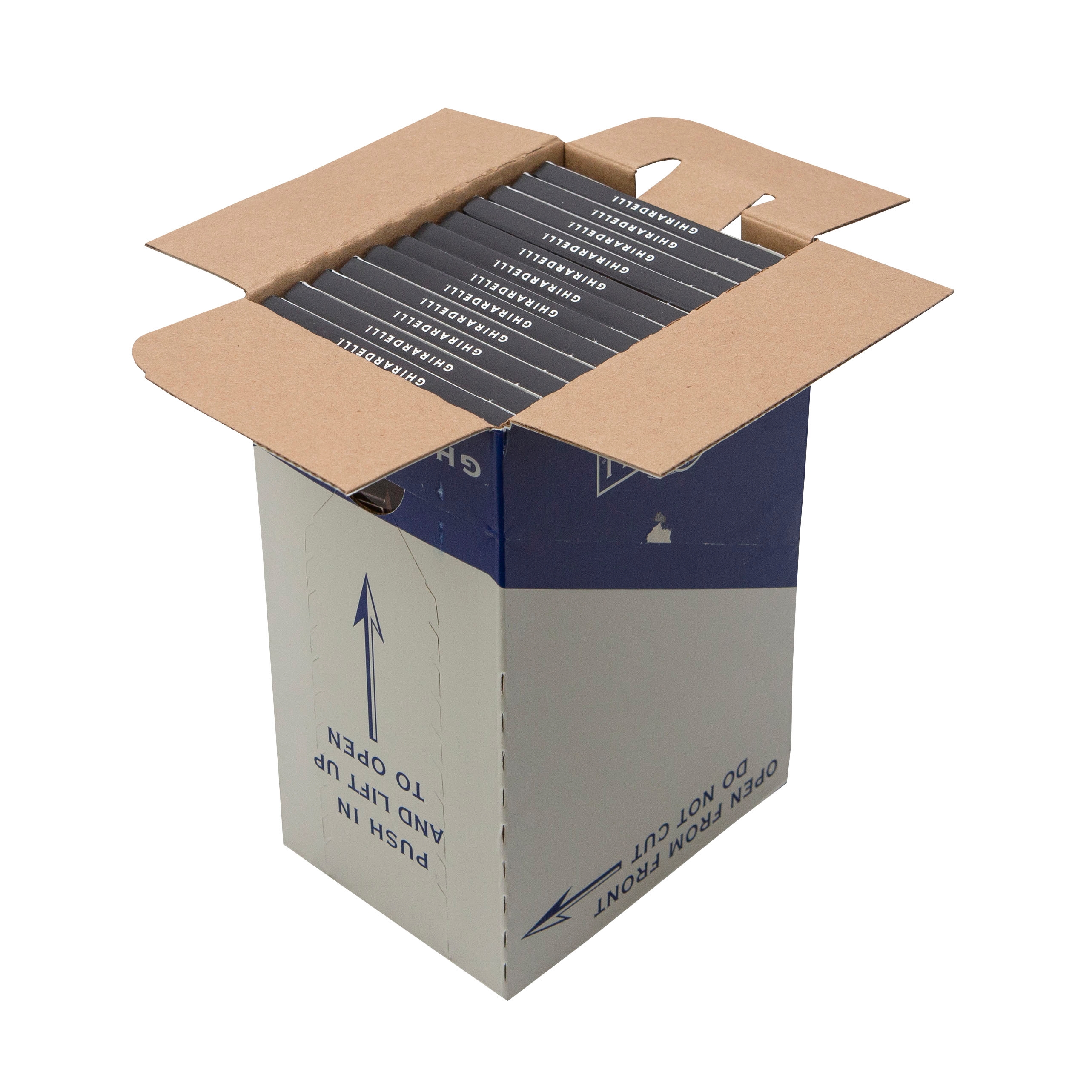 Ghirardelli Intense Dark Twilight Delight Chocolate Bar - 3.5 oz. bar, 12 per case