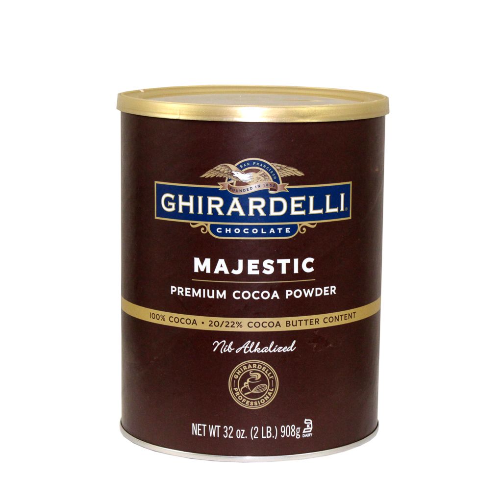 Ghirardelli Majestic Premium Cocoa Powder, 2 Pound -- 6 Per Case