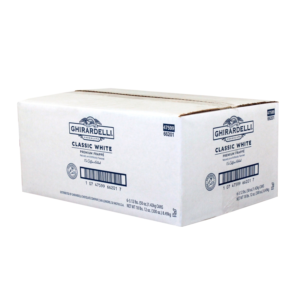 Ghirardelli Classic White Frappe Classico, 3.12 Pound -- 6 per case.