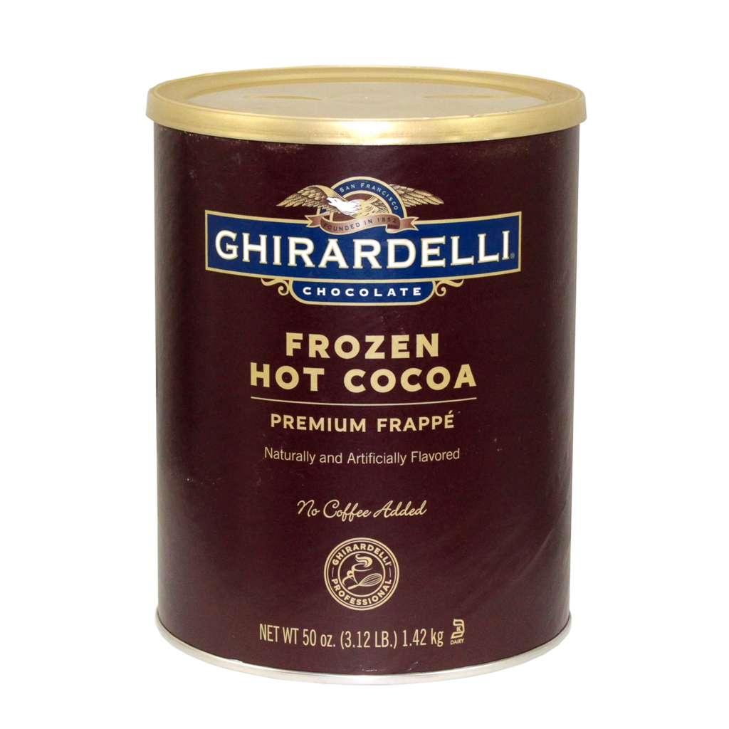 Ghirardelli Frozen Hot Cocoa Frappe, 3.12 Pound -- 6 per case.