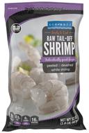 Seamazz 26/30 Peeled and Deveined Tail Off Raw White Shrimp, 2 Pound -- 10 per case.