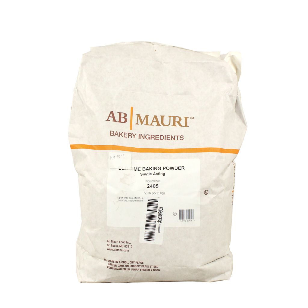 Ab Mauri Single Acting Old Time Baking Powder, 50 Pound