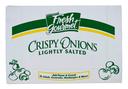 Fresh Gourmet Crispy Lightly Salted Onion, 24 Ounces -- 6 per case
