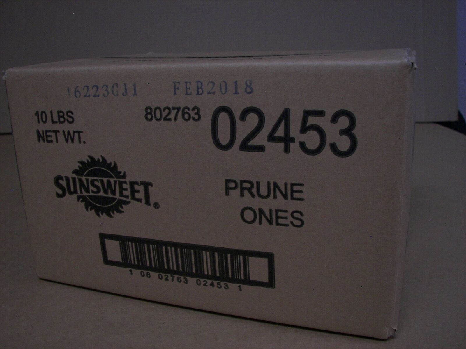 Sunsweet Ones Individually Wrapped Plums, 10 Pound.