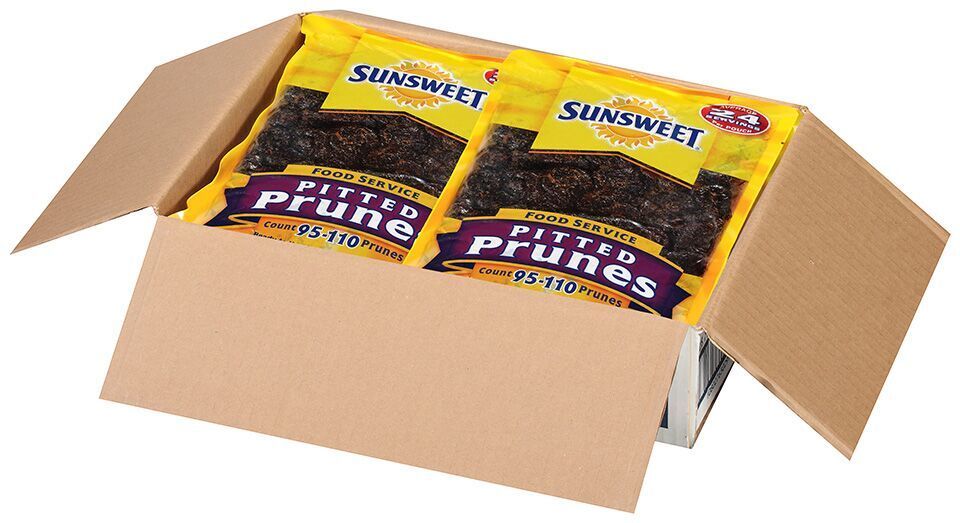 Sunsweet Preservative Free Pitted Prunes, 2 Pound -- 6 Per Case